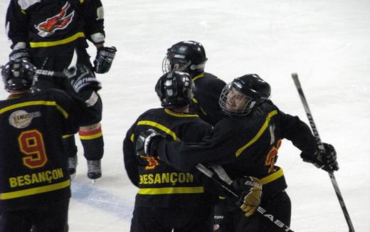 Photo hockey Division 3 - D3 : journée du 03/11/2012 : Besançon vs Châlons-en-Champagne - Un récital magistral