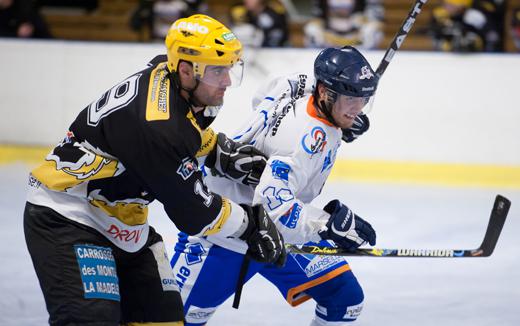 Photo hockey Division 3 - D3 : journée du 03/11/2012 : Roanne vs Marseille - La passe de 4
