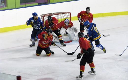 Photo hockey Division 3 - D3 : journée du 04/10/2014 : Besançon vs Dijon II - Un match loin d