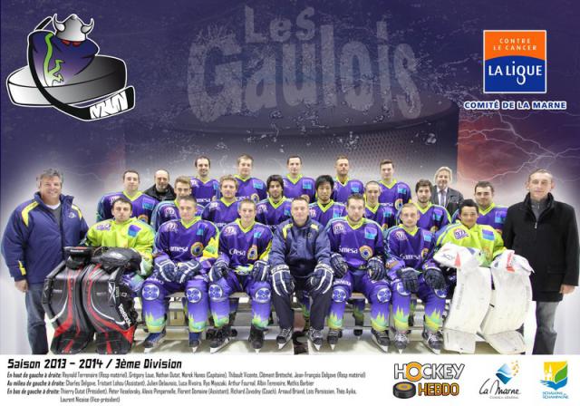 Photo hockey Division 3 - D3 : journée du 08/02/2014 : Garges-lès-Gonesse vs Châlons-en-Champagne - Qualif en poche