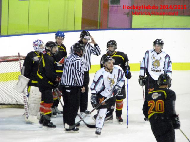 Photo hockey Division 3 - D3 : journée du 10/01/2015 : Besançon vs Dammarie-les-Lys - Solides comme des Aigles