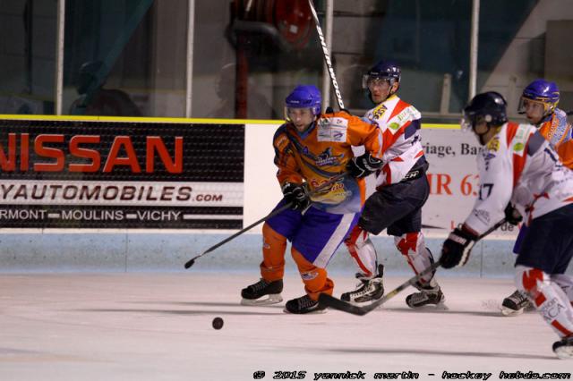 Photo hockey Division 3 - D3 : journée du 10/01/2015 : Clermont-Ferrand II vs Nice II - La réserve de Clermont stagne