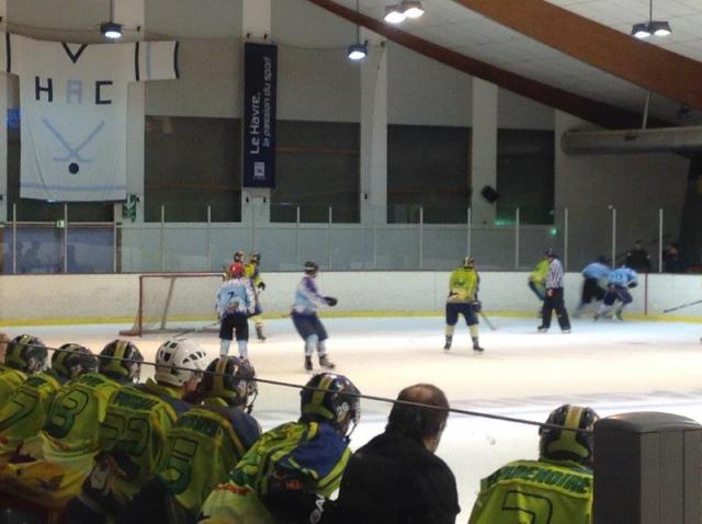Photo hockey Division 3 - D3 : journée du 12/10/2013 : Le Havre vs Châlons-en-Champagne - Les Gaulois peuvent mieux faire !