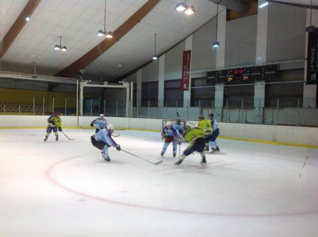 Photo hockey Division 3 - D3 : journée du 12/10/2013 : Le Havre vs Châlons-en-Champagne - Les Gaulois peuvent mieux faire !