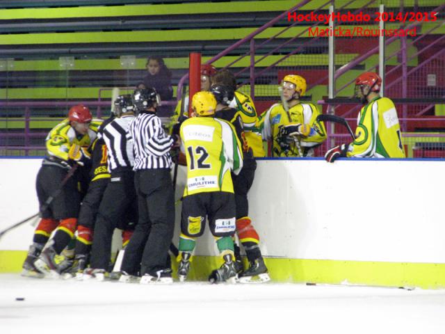 Photo hockey Division 3 - D3 : journée du 22/11/2014 : Besançon vs Viry Hockey 91 - Les Aigles s