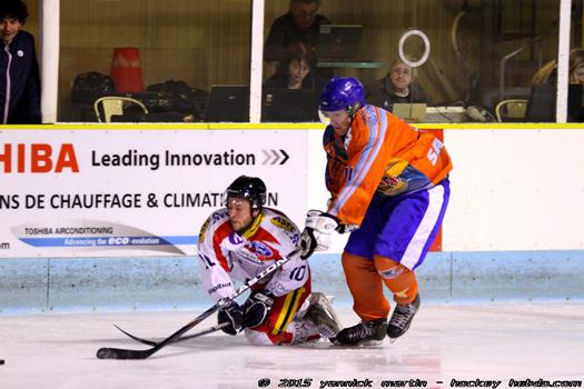 Photo hockey Division 3 - D3 : journée du 10/01/2015 : Clermont-Ferrand II vs Nice II - La réserve de Clermont stagne