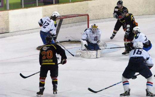 Photo hockey Division 3 - D3 : journée du 16/02/2013 : Besançon vs Luxembourg - Besançon s\