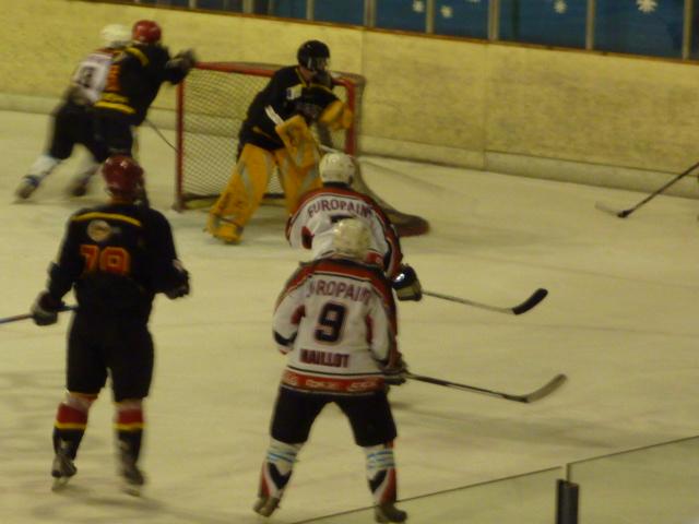 Photo hockey Division 3 - D3 - Play Off : Besançon vs Colmar - D3 : Âprement disputé