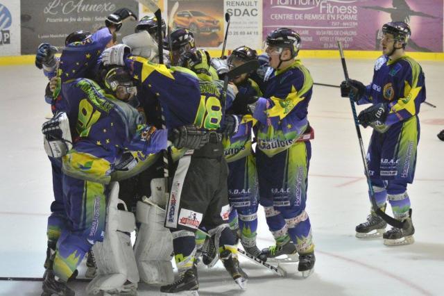 Photo hockey Division 3 - D3 : Play Off 1/4 de finale - Retour : Châlons-en-Champagne vs Toulon - D3 : Châlons, bis repetita !