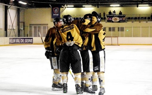Photo hockey Division 3 - D3 : Play Off 1/8 de finale - Retour : Dammarie-les-Lys vs Bordeaux II - D3 : Les caribous tout proches de l’exploit 