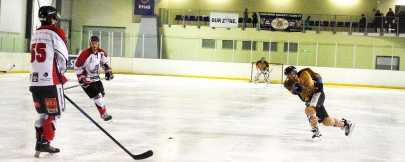 Photo hockey Division 3 - D3 : Play Off 1/8 de finale - Retour : Dammarie-les-Lys vs Bordeaux II - D3 : Les caribous tout proches de l’exploit 
