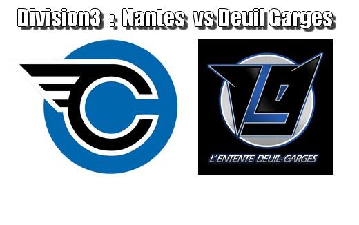 Photo hockey Division 3 - D3 : Play Off 1/8ème de finale - Aller : Nantes II vs Garges-lès-Gonesse - L