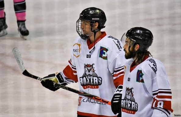 Photo hockey Division 3 - D3 : Play Off Barrage - Aller : Bordeaux II vs Cergy-Pontoise II - Une belle avance en vue du retour à l