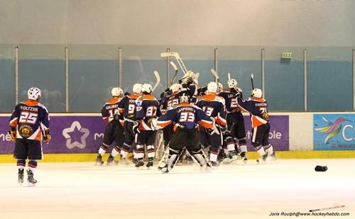 Photo hockey Division 3 - D3 : Play Offs - Carré Final : Montpellier  vs Valenciennes - Un match d’enfer