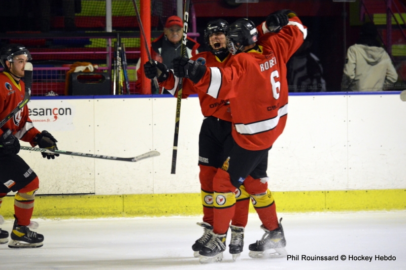 Photo hockey Division 3 - Division 3 : 16ème journée : Besançon vs Mulhouse - Logiquement