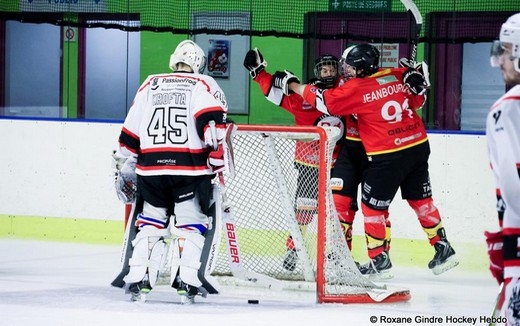 Photo hockey Division 3 - Division 3 - 17ème journée : Besançon vs Dijon  - Derby musclé et Aigles retrouvés