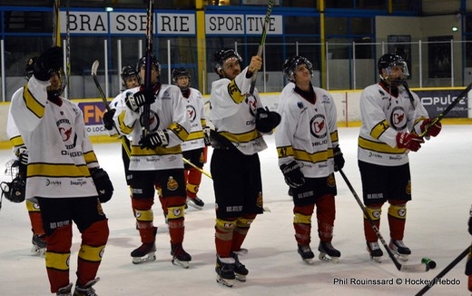 Photo hockey Division 3 - Division 3 : 18ème journée : Dijon II vs Besançon - Derby nettement remporté