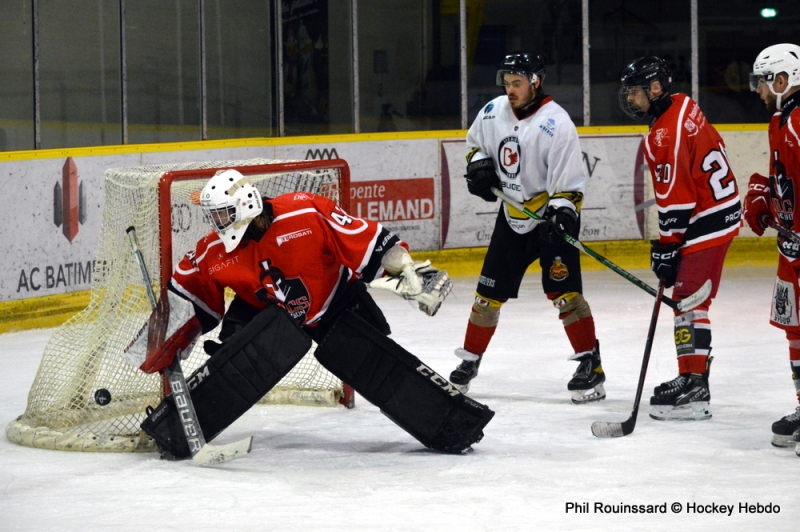 Photo hockey Division 3 - Division 3 : 18ème journée : Dijon II vs Besançon - Derby nettement remporté
