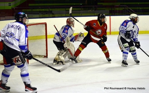 Photo hockey Division 3 - Division 3 : 19ème journée : Besançon vs HCMP II - Les Aigles infranchissables