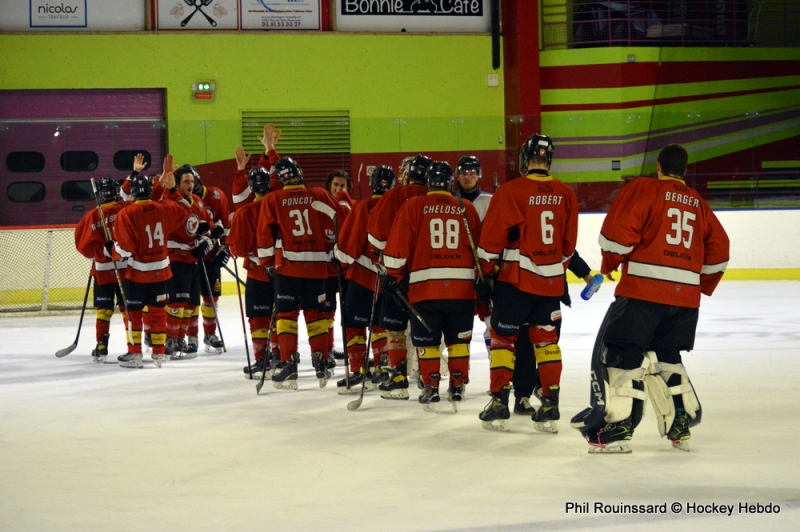 Photo hockey Division 3 - Division 3 : 19ème journée : Besançon vs HCMP II - Les Aigles infranchissables