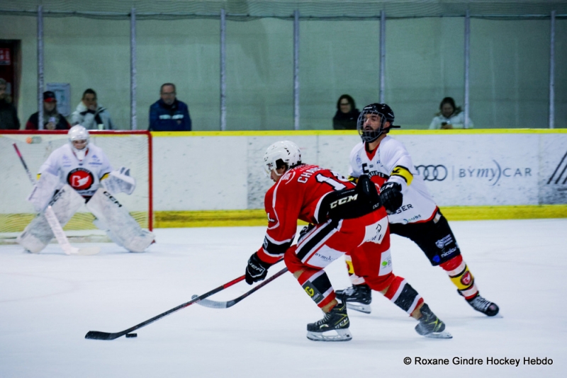 Photo hockey Division 3 - Division 3 - 20ème journée : Dijon  vs Besançon - Les Ducs conservent leur citadelle inviolée