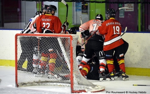 Photo hockey Division 3 - Division 3 : 23ème journée : Besançon vs Mulhouse - Naufrage