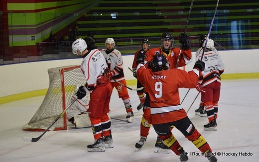 Photo hockey Division 3 - Division 3 : 2ème journée : Besançon vs Dijon II - Derby survolé par les Aigles