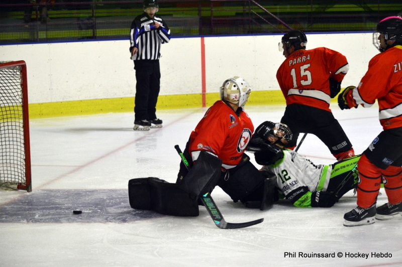 Photo hockey Division 3 - Division 3 : 4Ã¨me journÃ©e : Besançon vs Epinal 2 - Décollage in extremis