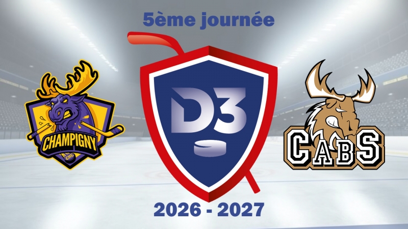 Photo hockey Division 3 - Division 3 : 5ème journée : Champigny-sur-Marne vs Dammarie-les-Lys - Un dernier tiers décisif pour Champigny