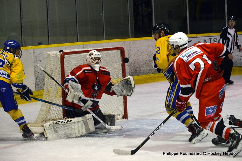 Photo hockey Division 3 - Division 3 : 7ème journée : Dijon  vs Compiègne - Jamais deux sans trois