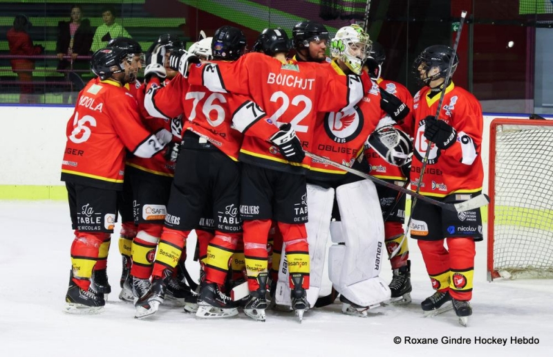 Photo hockey Division 3 - Division 3 - 9ème journée : Besançon vs Nimes - Une deuxième victoire de rang