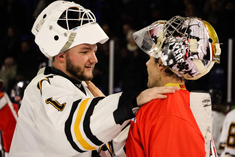 Photo hockey Division 3 - Division 3 : 9ème journée : Besançon vs Strasbourg II - Les Aigles éteignent l