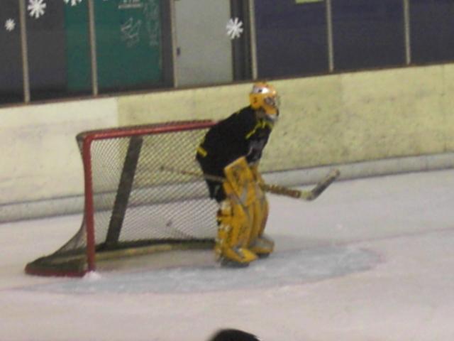 Photo hockey Division 3 - Division 3 : Besançon (Les Aigles) - D3 : La charge du Bouquetin abat le Rempart