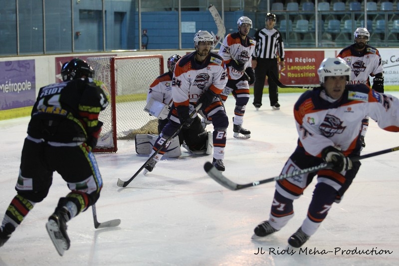 Photo hockey Division 3 - Division 3 : journée 28 Octobre 2017 : Nimes vs Montpellier II - D3 - Nîmes vs Montpellier - Ils l’ont fait !