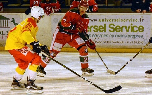 Photo hockey Division 3 - Division 3 : journée du 06 octobre 2018 : Courbevoie  vs Orléans - Les Coqs croquent les Renards