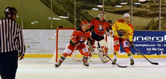 Photo hockey Division 3 - Division 3 : journée du 06 octobre 2018 : Courbevoie  vs Orléans - Les Coqs croquent les Renards
