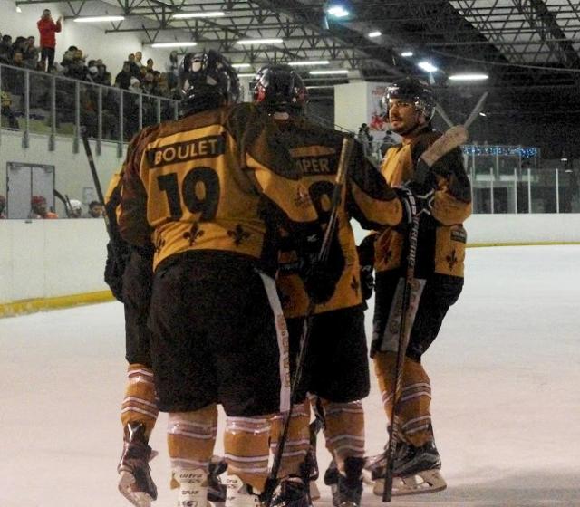 Photo hockey Division 3 - Division 3 : journée du 14 janvier 2017 : Dammarie-les-Lys vs Boulogne Billancourt - D3 : Les Caribous tracent leur route.