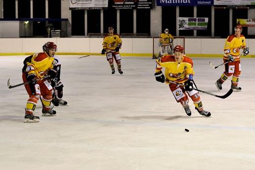 Photo hockey Division 3 - Division 3 : journée du 16-17 janvier 2016 : Caen II vs Orléans - Fin de série pour les Renards