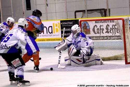 Photo hockey Division 3 - Division 3 : journée du 19 décembre 2015 : Clermont-Ferrand II vs Val Vanoise II - Clermont 2 laisse échapper la victoire en prolongation
