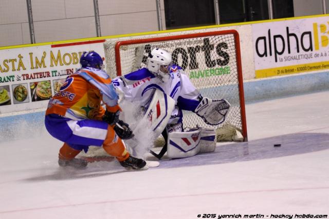 Photo hockey Division 3 - Division 3 : journée du 19 décembre 2015 : Clermont-Ferrand II vs Val Vanoise II - Clermont 2 laisse échapper la victoire en prolongation
