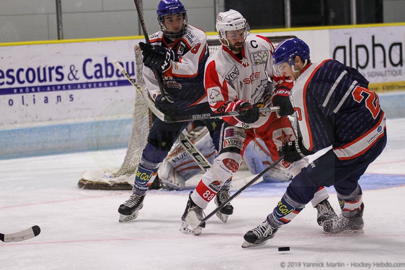 Photo hockey Division 3 - Division 3 : journée du 26 octobre 2019 : Clermont-Ferrand II vs La Roche-sur-Yon - L’Hogly bat la réserve clermontoise