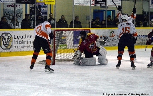 Photo hockey Division 3 - Division 3 : journée du 27 janvier 2018 : Dijon  vs Epinal  - Cruel Gamyover