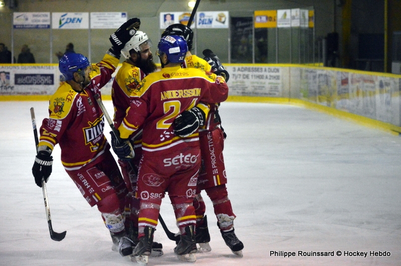 Photo hockey Division 3 - Division 3 : journée du 27 janvier 2018 : Dijon  vs Epinal  - Cruel Gamyover