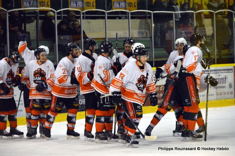 Photo hockey Division 3 - Division 3 : journée du 27 janvier 2018 : Dijon  vs Epinal  - Cruel Gamyover