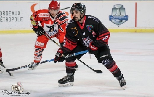 Photo hockey Division 3 - Division 3 : journée du 27 Octobre 2018 : Bordeaux II vs Cholet II - Deux périodes suffisent pour établir le score