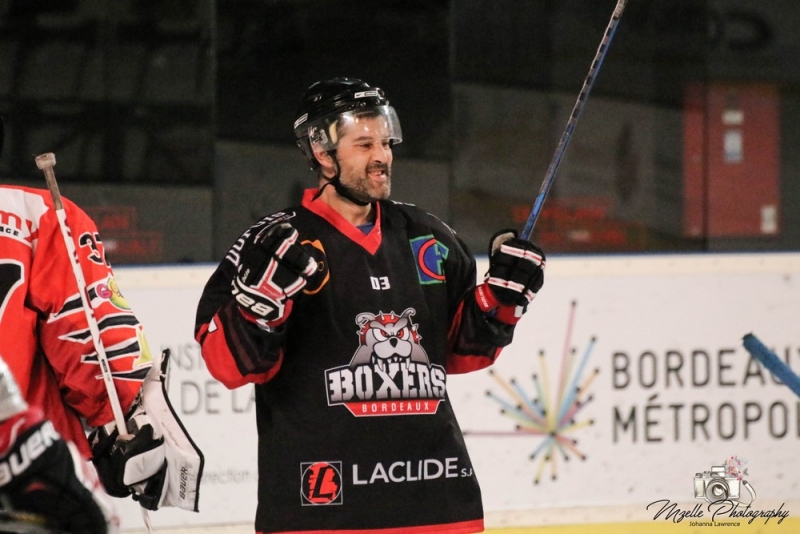 Photo hockey Division 3 - Division 3 : journée du 27 Octobre 2018 : Bordeaux II vs Cholet II - Deux périodes suffisent pour établir le score