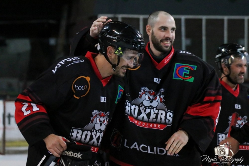 Photo hockey Division 3 - Division 3 : journée du 27 Octobre 2018 : Bordeaux II vs Cholet II - Deux périodes suffisent pour établir le score