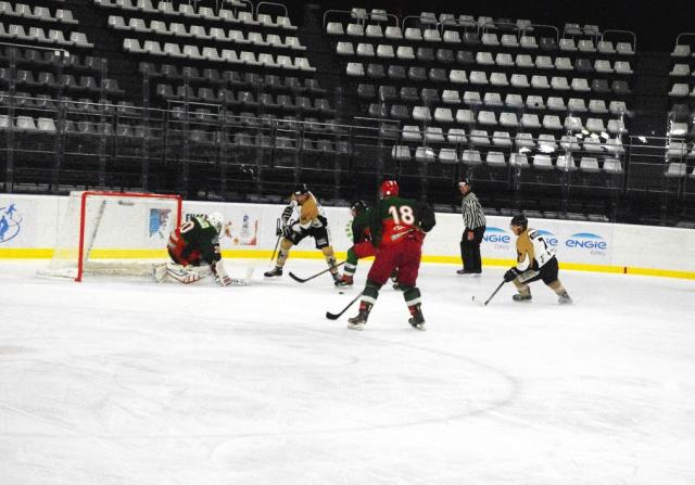 Photo hockey Division 3 - Division 3 : journée du 28 janvier 2017 : Cergy-Pontoise II vs Dammarie-les-Lys - D3 : Les Caribous ne grillent pas leur joker