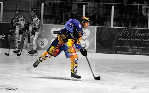 Photo hockey Division 3 - Division 3 : journée du 29 octobre 2016 : Châlons-en-Champagne vs Reims - Première manche pour les Gaulois