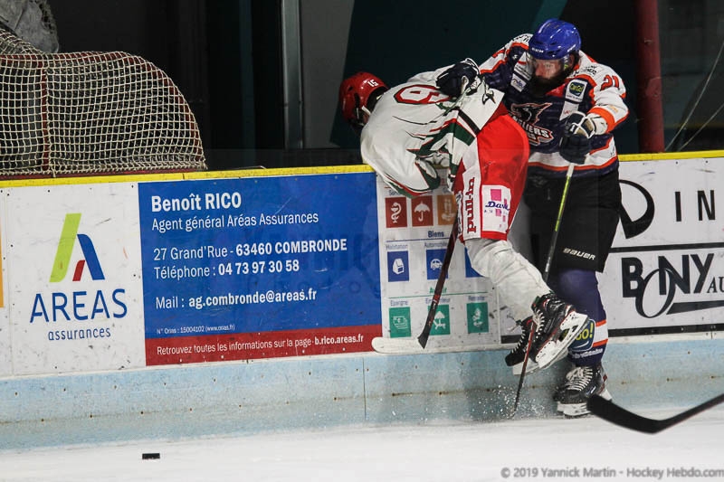 Photo hockey Division 3 - Division 3 : journée du 12 octobre 2019 : Clermont-Ferrand II vs Anglet II - Défaite Arverne face l\